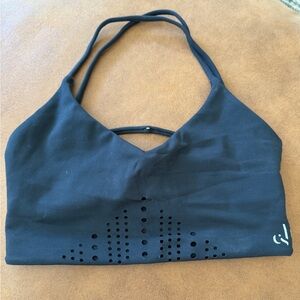 Crop Shop Boutique Black Sports Bra size S